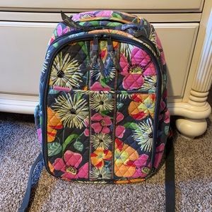 Vera Bradley diaper backpack in Jazzy Blooms